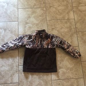 Drake quarter zip camo